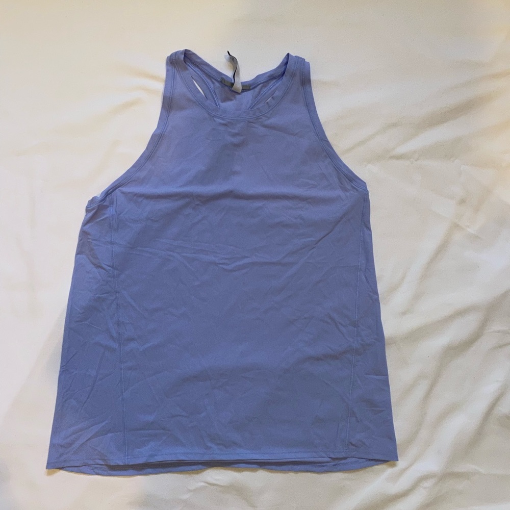 Periwinkle Athleta racer back tank top